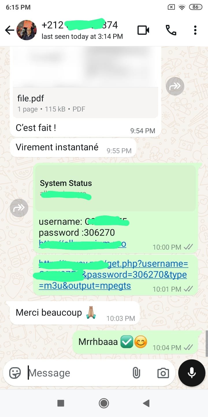 client review for abonnement iptv maroc.